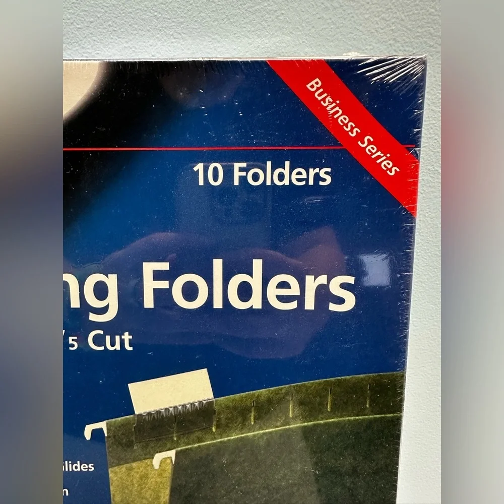Ampad Green 10 Hanging Folders Filing Cabinet Legal Size NEW